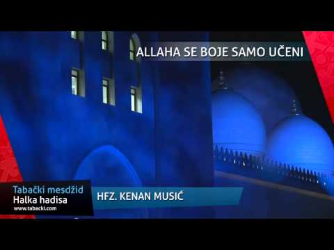 hfz. Kenan Musić - Allaha se boje samo učeni