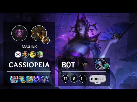 Cassiopeia Bot vs Jinx - KR Master Patch 11.10