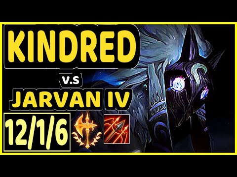 STYLLEE (KINDRED) vs JARVAN IV - PENTAKILL 12/1/6 KDA JUNGLE GAMEPLAY - EUW Ranked GRANDMASTER