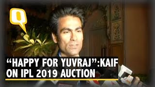 IPL 2019 Auction: Delhi Capitals Asst Coach Mohd Kaif Congratulates Yuvraj Singh | The Quint