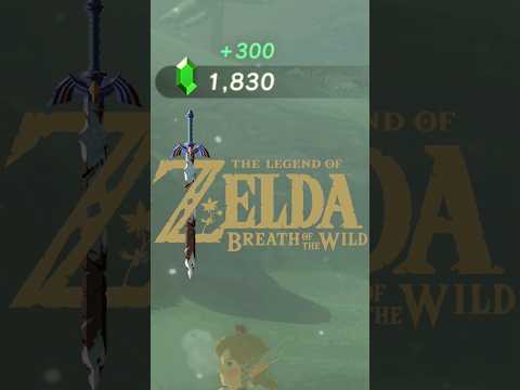 How to earn Rupees QUICK in Zelda BOTW (THOUSANDS) #shorts
