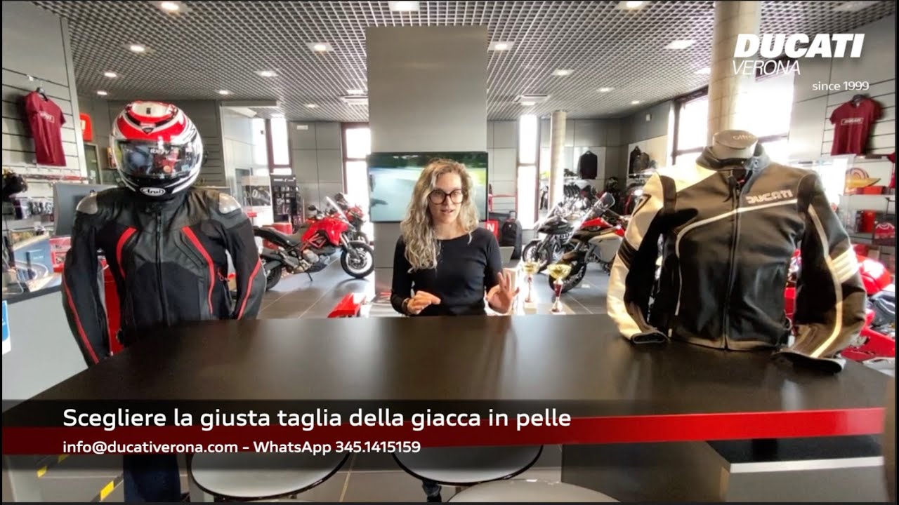 Scelta della taglia della giacca da moto