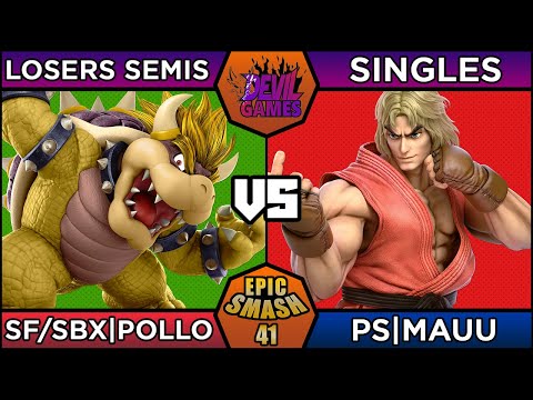 Epic Smash #41 (Singles): SF/SBX|Pollo vs PS|Mauu - Losers Semis