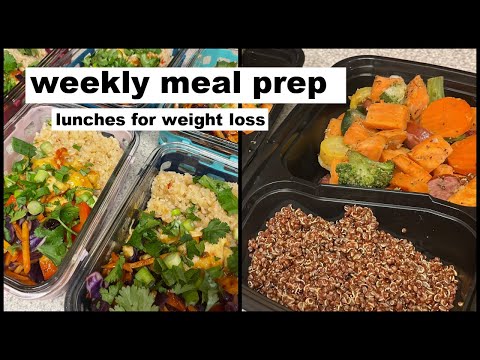 ONE HOUR Meal Prep for Weight Loss