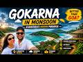 Gokarna In Monsoon 2026 ️ Om Beach Kudle Beach Hidden Coastal Paradise Of Karnataka