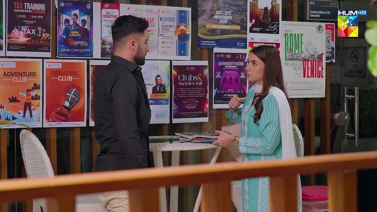 Mein Tum Se Roz Roz Nahi Mil Sakti..! #mohsinabbashaider #alishbakhan - HUM TV