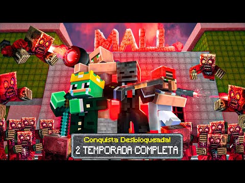 #2 SOBREVIVI 100 DIAS NO HARDCORE NA ILHA DO GROX: O FILME! (DUBLADO) | DESAFIO MINECRAFT