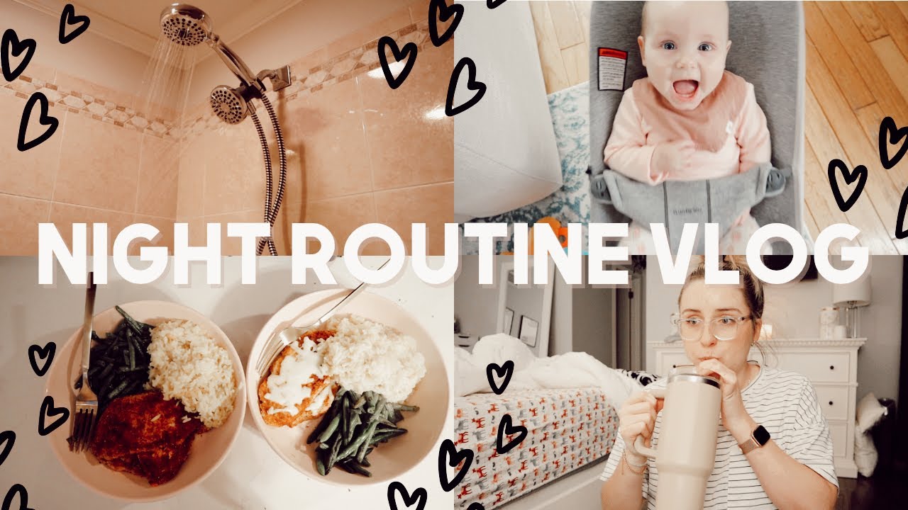 PAJAMA DAY & NIGHT ROUTINE WITH A NEWBORN | STAY AT HOME MOM VLOG