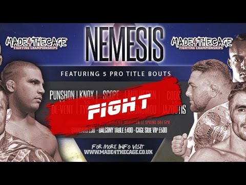 Made 4 the Cage 13 - Nemesis - Patrick Jalloh VS Lewis Monarch