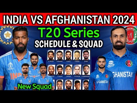 India vs Afghanistan T20 Squad 2024 | Ind vs Afg T20 Series 2023 | Ind vs Afg T20 Squad 2024