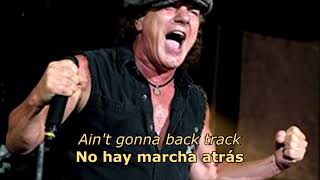 Badlands (Español/Inglés) - AC/DC