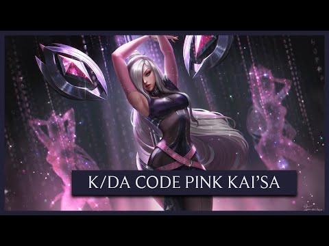 K/DA Code Pink Kaisa League of Legends Custom Skin