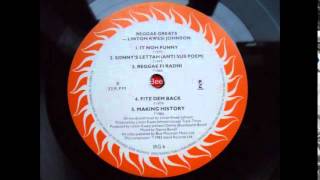 linton kwesi johnson - it noh funny