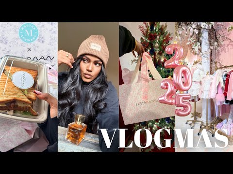 HOLIDAY SHOPPING IN GREENWICH, INTIMISSIMI, HEATLESS CURLS, MARTHA STEWART X MAMAN | VLOGMAS DAY 12