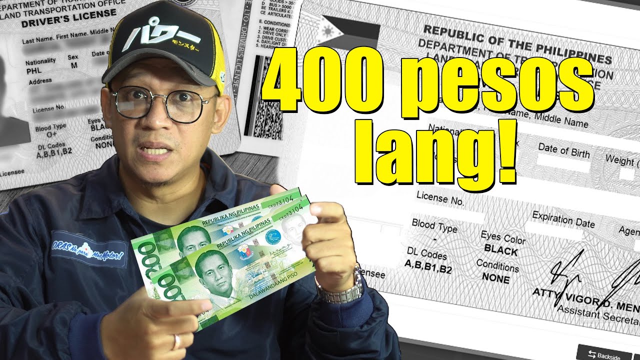 LTO Guidelines in Adding Restriction Codes on Driver's License | Checkpoint Serye