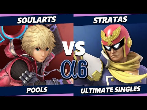 Alpha 6 - SoulArts (Shulk) Vs. Stratas (Captain Falcon) Smash Ultimate - SSBU