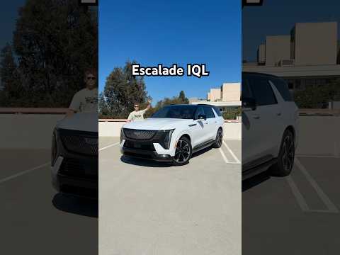 Meet the @Cadillac Escalade IQL! #cadillac #rivian #lucid #escalade #escaladeiql