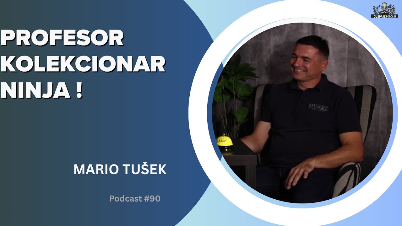 PODCAST ČUŠPAJZ #90 - Muzej vojne i ratne povijesti Pakrac  - MARIO TUŠEK , prof.
