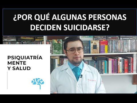 ¿Por qué algunas personas deciden suicidarse?