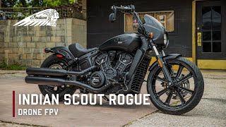 The New 2022 Indian Scout Rogue | Drone FPV