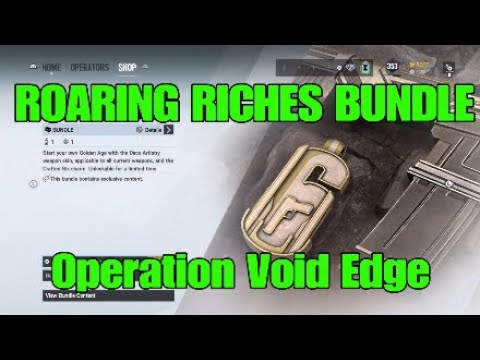 LIMITED EDITION Roaring Riches Bundle - Rainbow Six Siege