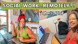 Remote social work tips & advice 💻🌍 | nontraditional social work? travel? how to network? licensing?