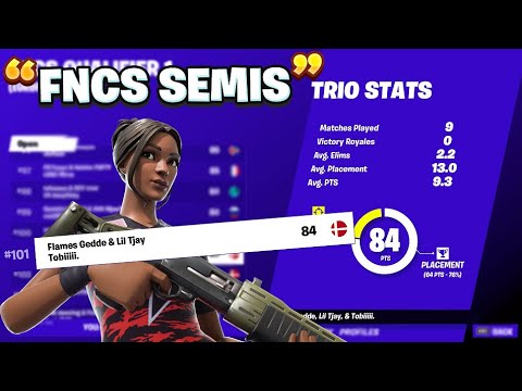 Hvordan jeg kom TOP 101 i FNCS SEMI FINALERNE |