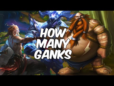 HOW MANY GANKS DO YOU NEED TO WIN A GAME OF LEAGUE OF LEGENDS?