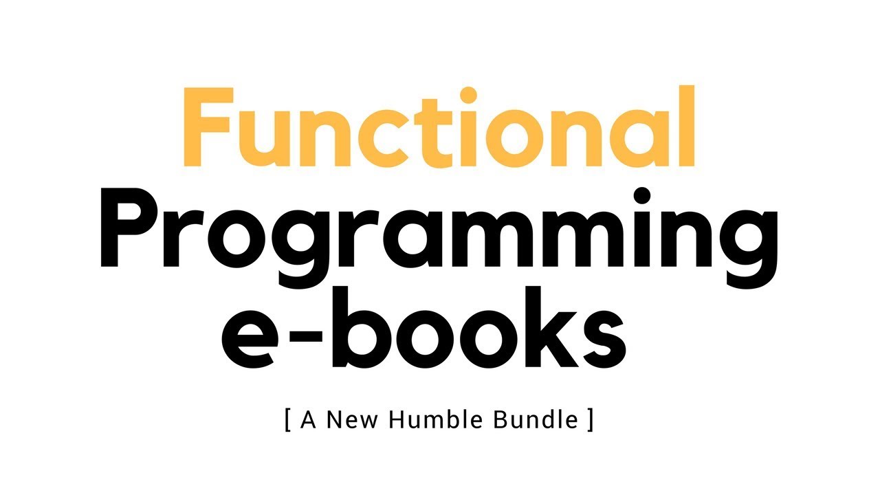 A Delicious $15 Functional Programming e-book Bundle