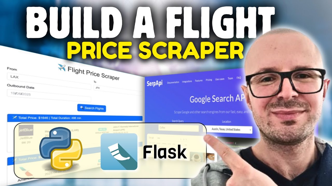 Python + Flask: Create a Real-Time Flight Price Scraper