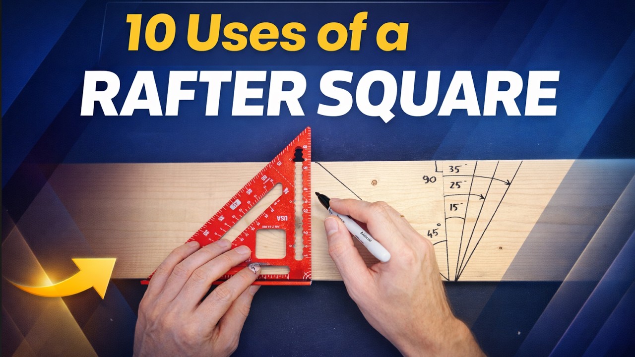 Top 10 Uses of a Rafter Square Like a Boss
