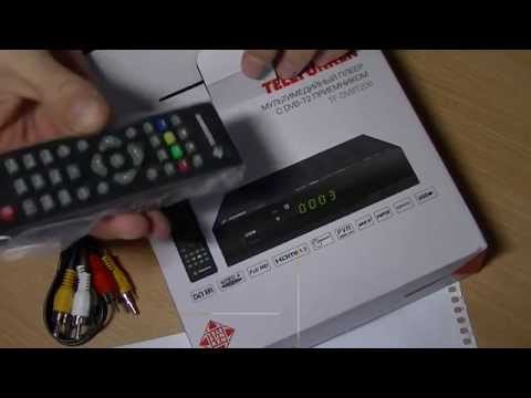 unboxing:TELEFUNKEN TF-DVBT206 распаковка и микрообзор