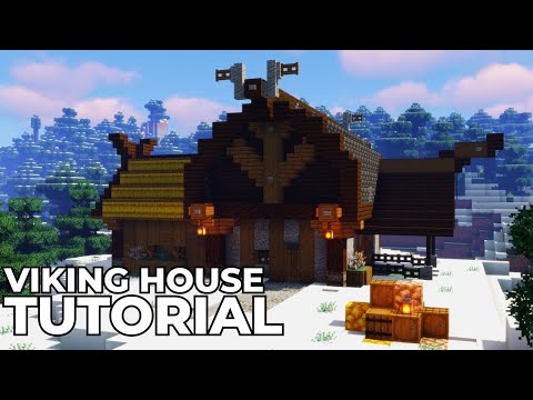 Minecraft: How to Build a Viking House