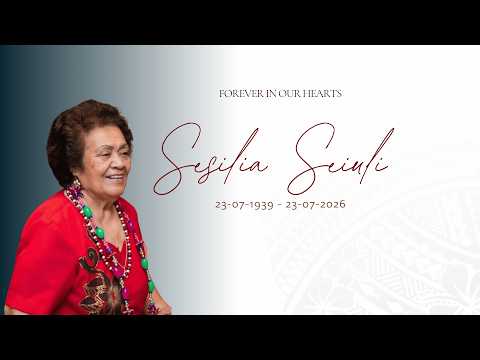 Funeral & Burial Service of Sesilia Seiuli