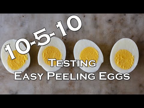 Easy Peeling Egg Test