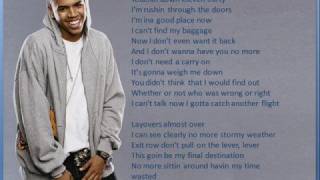 Chris Brown - Final Destination/Flying Solo with Lyrics