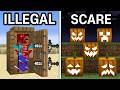75 Scary Minecraft Build Hacks