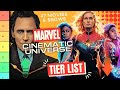 MCU Tier List | 47 Movies and Shows (w/ Loki & The Marvels)