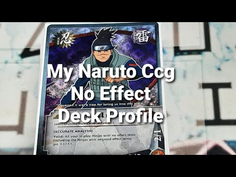My Naruto Ccg No Effect Deck Profile