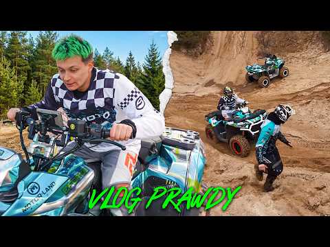 UCZĘ SIĘ JEŹDZIĆ NA QUADZIE 🤣