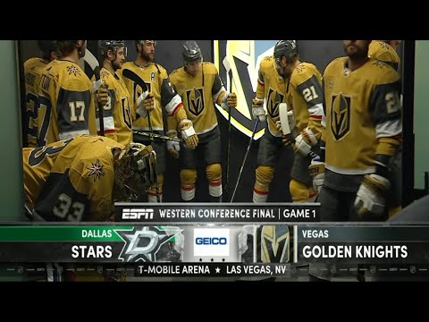 NHL WCF on ESPN intro | DAL@VGK | 5/19/23 | (GM1)