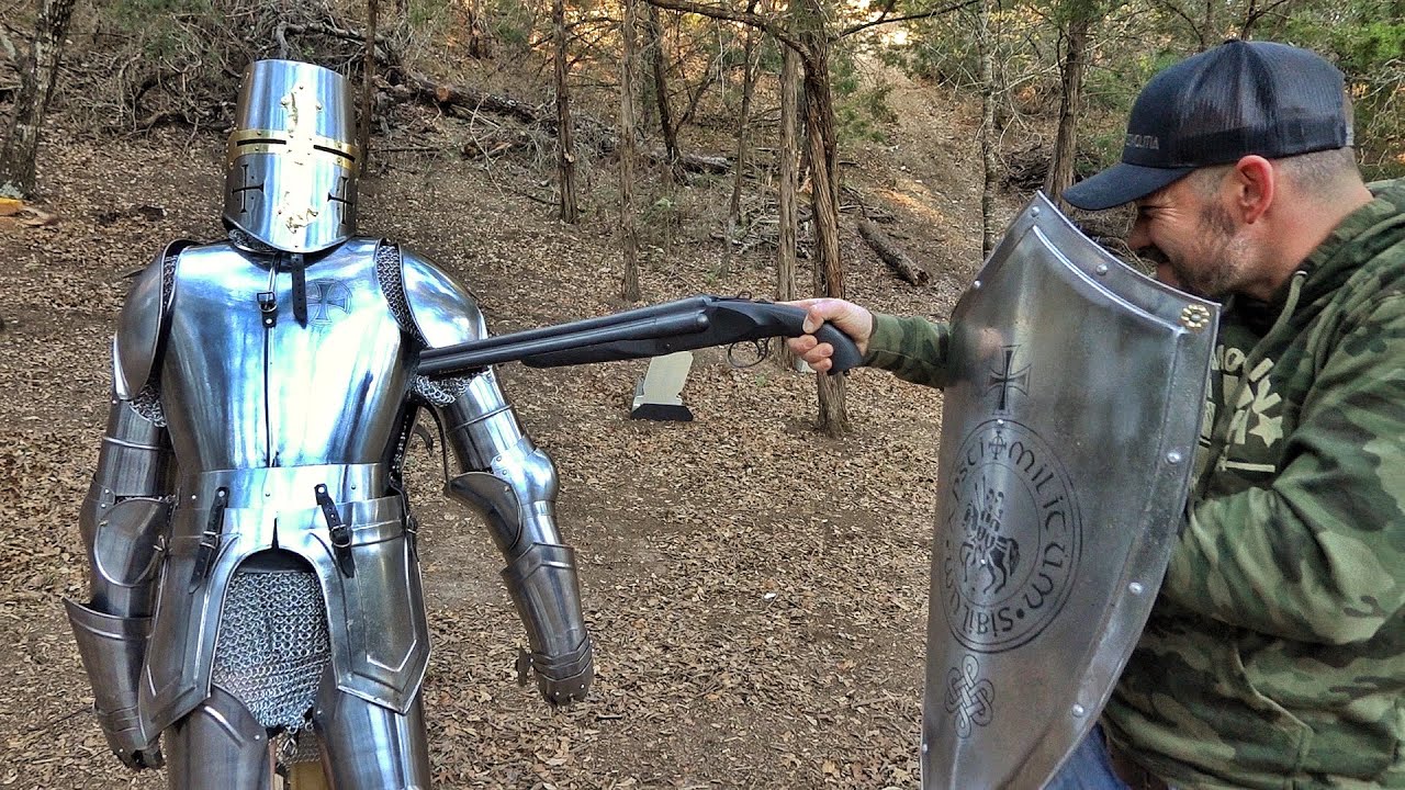 Can a Real Suit of Armor Stop a Bullet?!?!