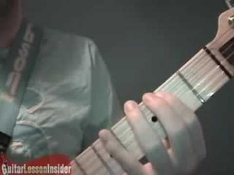 Electric Guitar Lesson - Reading Tabs 02