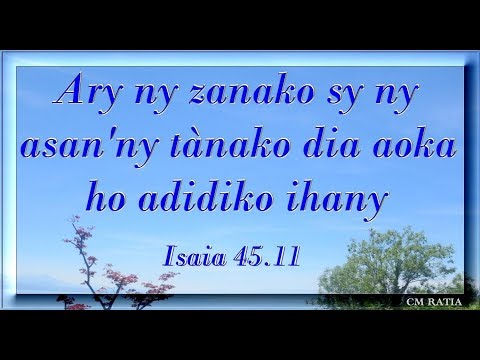 Eny, Raiko ! mba tariho ny fanahin-janakao - Fihirana FFPM 618 - Feon-kira - CM RATIA