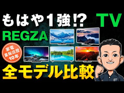 他社を圧倒！【TV】REGZA2024年モデル徹底比較 おすすめテレビ レグザ