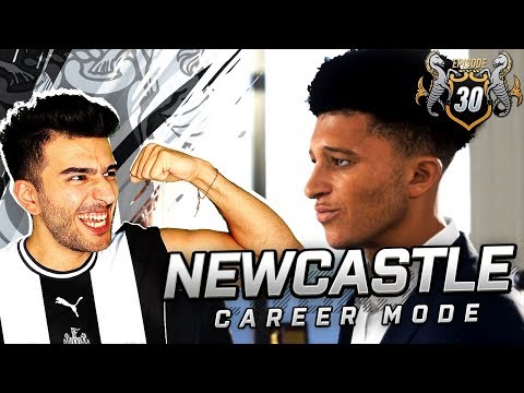 150 MILLION SPENT! JADON SANCHO JOINS NEWCASTLE! - FIFA 19 NEWCASTLE CAREER MODE #30