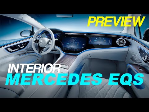 Mercedes EQS interior REVEAL with Hyperscreen and more details of the electric S-Class!