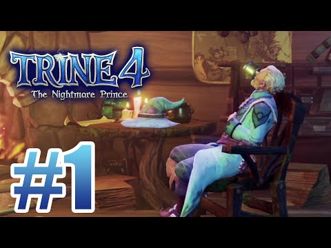 Trine 4 The Nightmare Prince - Gameplay Walkthrough Part 1 - First 30 Minutes