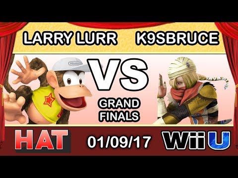 HAT 4 - MSF | Larry Lurr (Diddy Kong/Mario) Vs. K9sbruce (Sheik) Grand Finals - Smash 4
