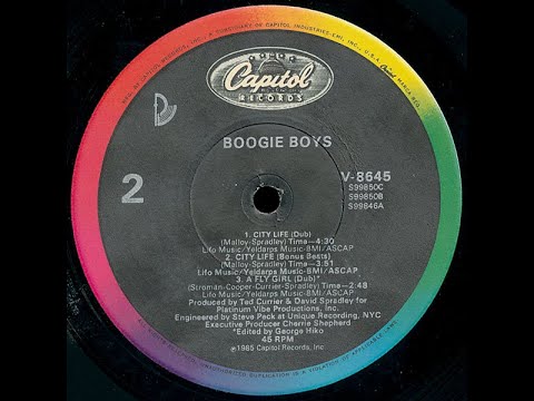 Boogie Boys - A Fly Girl (Dub) (1985)